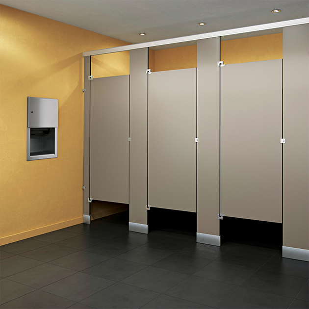 Commercial Washroom Partitions in Public Restrooms