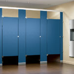 HDPE Solid Plastic Toilet Partitions in Toronto/ GTA