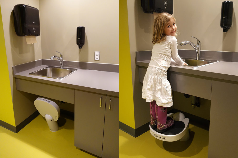 Introducing: Klimbo the Retractable Step for Children