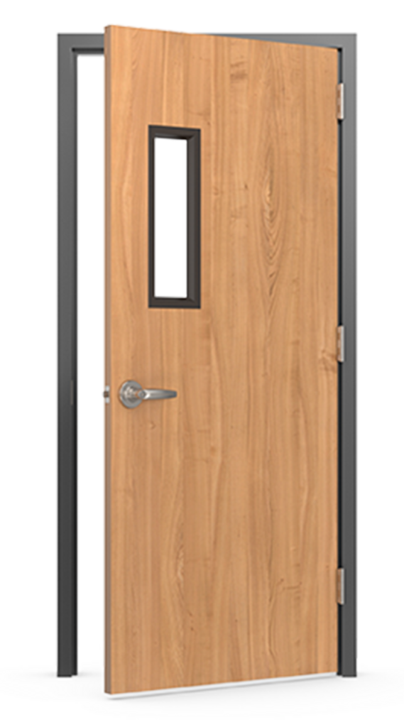 Fire-Rated Commercial Wood Doors, Mineral Core Fire Doors