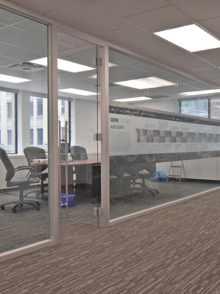 RPM Global Head Office Architectural Glass Partitions