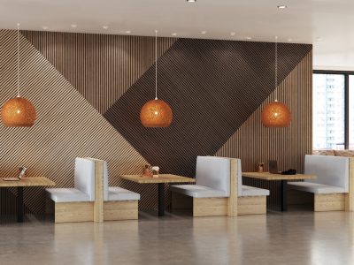 Linear Wood Slat Wall Panels