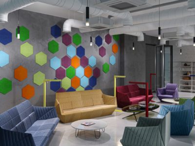 Toronto HEX - Acoustic Wall Panels